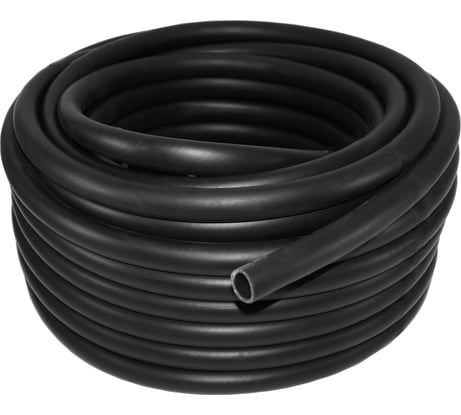 Резиновый шланг POLYAGRO BLACK ТЭП, 1/2", 25 м, армированный, морозостойкий 7558225