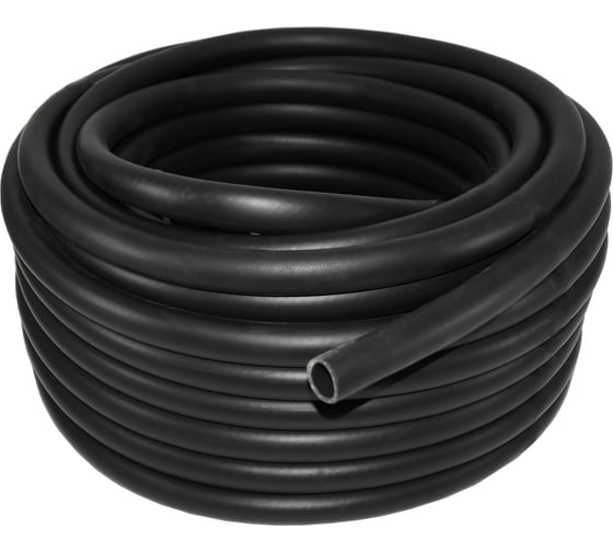 Резиновый шланг POLYAGRO BLACK ТЭП, 1/2", 25 м, армированный, морозостойкий 7558225