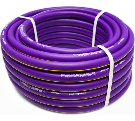 Резиновый шланг POLYAGRO Gold САПФИР ТЭП, 3/4", 50 м, армированный, трёхслойный, морозостойкий 7559750