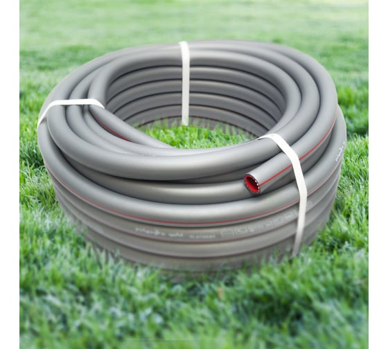 Резиновый шланг POLYAGRO Gold PLATINUM ТЭП, 1/2", 50 м, армированный, трёхслойный, морозостойкий 7559850