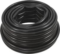 Шланг поливочный 1", 25м черный Контрфорс 217484