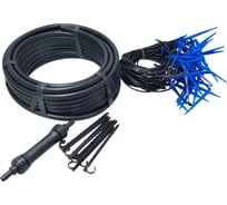 Капельный полив для теплицы 18м2 MasterProf набор для томатов и перца, 48 растений ДС.071649