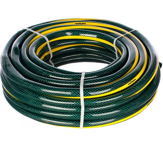Шланг поливочный STANDARD (3-х слойный, 10 атм, 1", 25 м) Grinda 429000-1-25