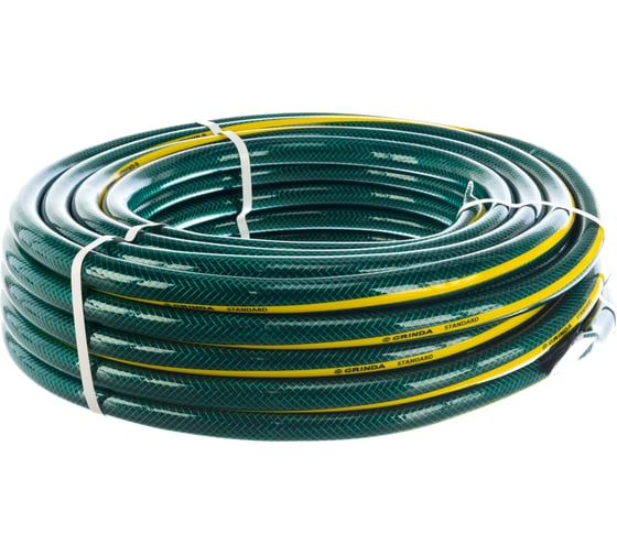 Шланг поливочный STANDARD (3-х слойный, 10 атм, 1", 25 м) Grinda 429000-1-25