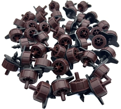 Нерегулируемая компенсированная разборная капельница Профитт 8 л/ч, 50 шт. 1892020