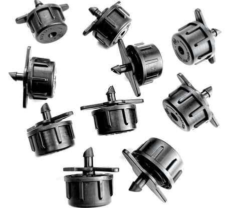 Регулируемая капельница-разбрызгиватель Профитт 0-60 л/ч, 10 шт. 1892532