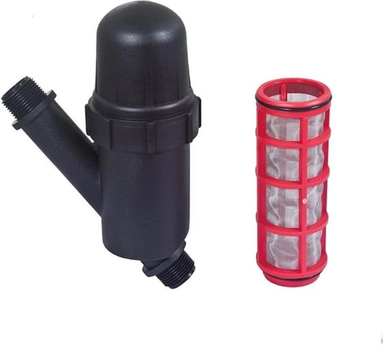 Фильтр для капельной ленты POLYAGRO с сетчатым картриджем, 120 mesh, 3/4", наружная резьба 7579131