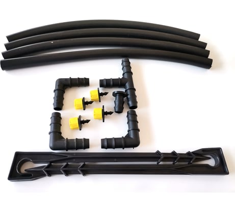 Набор капельного полива для деревьев и кустарников с регулируемыми капельницами Boutte 1892624