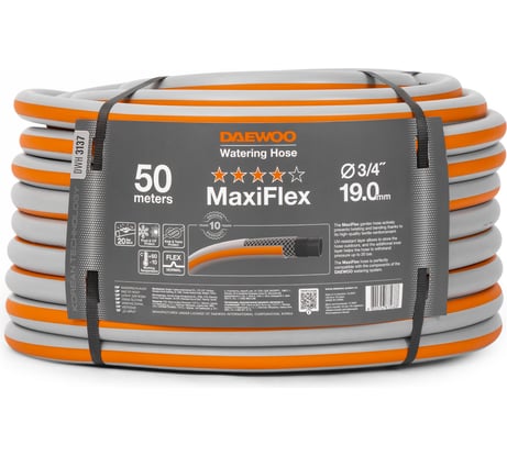 Шланг DAEWOO maxiflex 3/4", 19 мм, 50 м DWH 3137