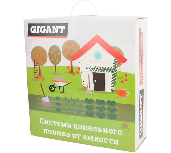 Система капельного полива от емкости (74 растения) Gigant 01-02-20-0002