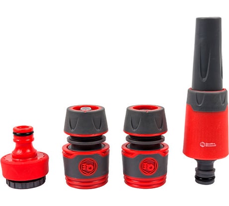 Набор поливочный (12.7 мм) 4 предмета QUATTRO ELEMENTI 646-195