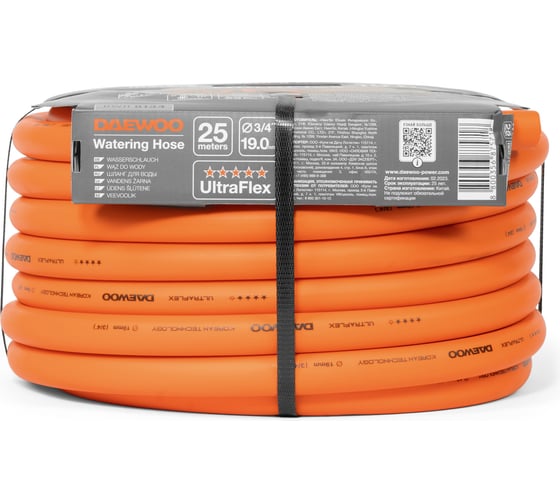 Шланг DAEWOO ultraflex диаметром 3/4 19 мм, 25 м DWH 8134