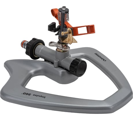 Импульсный разбрызгиватель DAEWOO impulse round sprinkler metal base на подставке DWS 1150