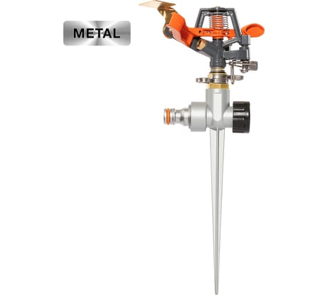 Импульсный металлический разбрызгиватель DAEWOO impulse round sprinkler spike DWS 1120
