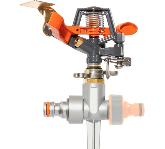 Импульсный металлический разбрызгиватель DAEWOO impulse round sprinkler spike DWS 1120