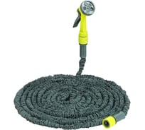 Растягивающийся шланг для полива INBLOOM 40 м, 5 режимов, коннектор, ТПЭ, полиэстер, пластик 168-035