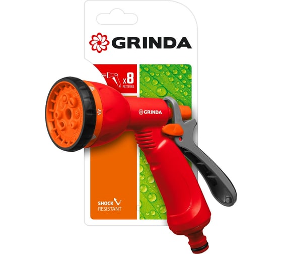 Поливочный пистолет Grinda P-8, 8 режимов 8-427370_z02