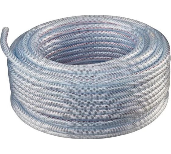 Напорный поливочный пищевой шланг Holzer Flexo 3/4'', прозрачный, 25 м 100-12025M