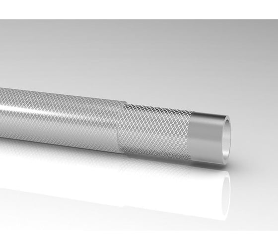 Напорный поливочный пищевой шланг Holzer Flexo 3/8'', прозрачный, 50 м 100-11050M
