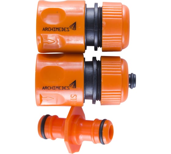 Набор коннекторов для шланга 1/2" Archimedes 90997