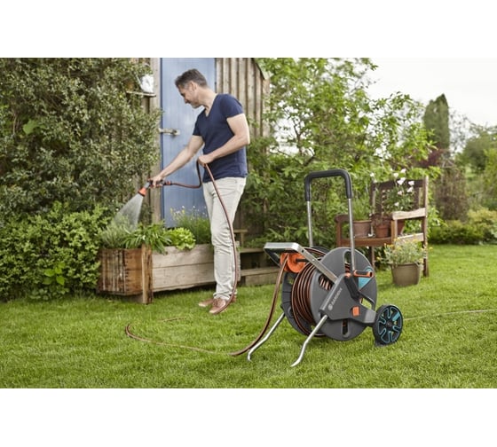 Тележка для шланга Gardena AquaRoll L Easy 18520-20.000.00
