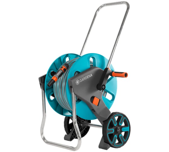 Тележка для шланга Gardena AquaRoll M со шлангом Classic 18512-20.000.00
