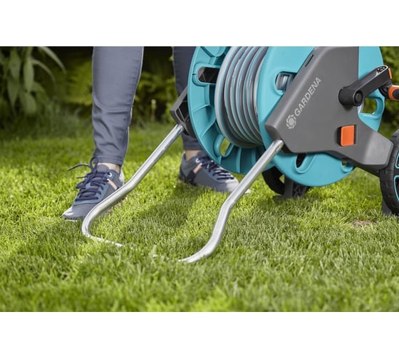 Тележка для шланга Gardena AquaRoll M со шлангом Classic 18512-20.000.00