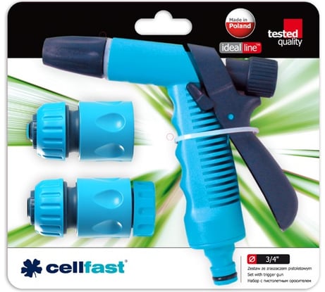 Набор с пистолетным оросителем Cellfast 1/2" 50-530