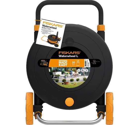 Катушка со шлангом 1/2", 20 м и набором аксессуаров Fiskars 1023643 1