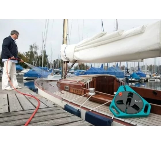 Катушка Gardena с плоским шлангом для полива 20 м 00757-20.000.00