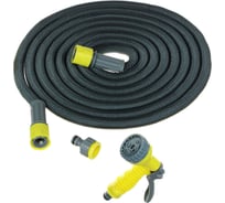 Растягивающийся шланг INBLOOM 15 м, ТПЭ, полиэстер, пластик 168-021