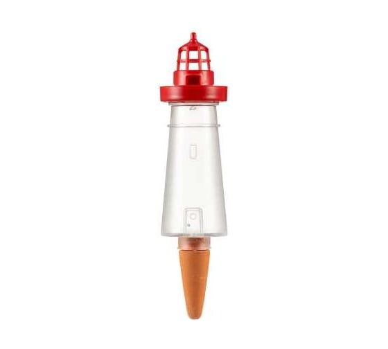 Ороситель Scheurich 117 Маяк Lighthouse высота 26 см диаметр 3 см 150 мл красный 065506