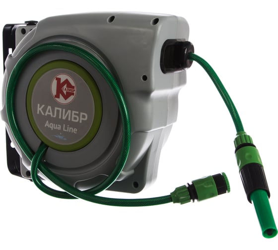 Поливочный шланг на автоматической катушке Калибр ШПАК-11 00000068507