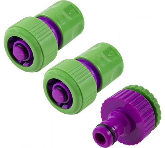 Набор для полива DON GAZON 3/4", пистолет 8 функций, 4 предмета 249966