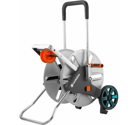 Металлическая тележка для шлангов GARDENA AquaRoll L Easy 18550-20.000.00