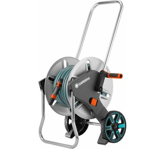 Металлическая тележка для шлангов GARDENA AquaRoll M 18542-20.000.00