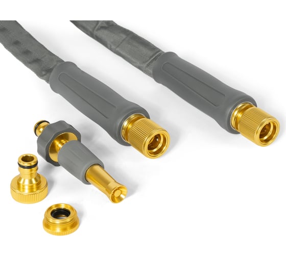 Шланг DAEWOO titanflex 40 м, 5/8 дюймов, 15 мм, с комплектом для полива DWH 9126
