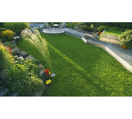 Многоконтурный выдвижной автоматический дождеватель GARDENA AquaContour 01559-29.000.00
