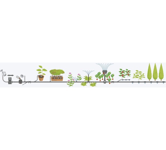 Базовый комплект для террас GARDENA 13000-34.000.00