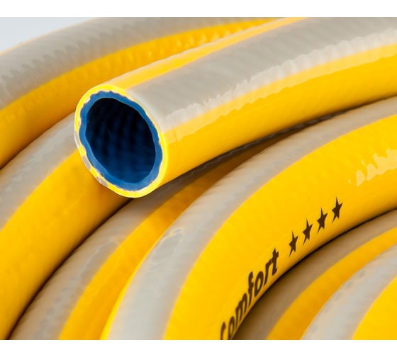 Поливочный армированный 3-х слойный шланг Raco COMFORT 3/4"x50м 40303-3/4-50_z01