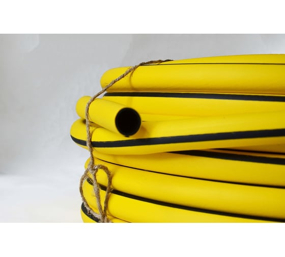 Поливочный армированный шланг PlastCraft partner-black line 3 слойный тэп, 1/2, 15 м PL0083 1