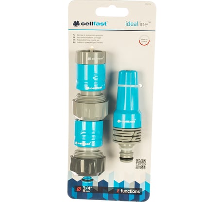 Набор с прямым оросителем Cellfast 3/4” 50-710