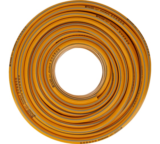 Поливочный армированный шланг PALISAD Standard LUXE 3 слоя, 1/2", 50 м 67655