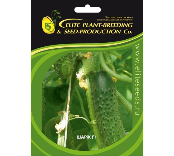 Семена огурца ELITE PLANT-BREEDING & SEED PRODUCTION Co. Шарж f1 100 шт эс мини 1026993560 1