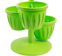 Горшок ООО КЗНМ каскад салатовый 0,7л d29 524212