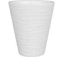 Горшок ООО КЗНМ валенсия белый d17, 2л 528430