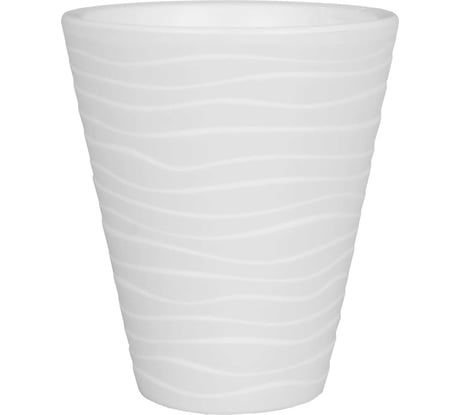 Горшок ООО КЗНМ валенсия белый d17, 2,8л 527627