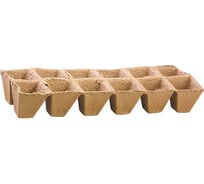 Торфяные горшочки 50*50 мм, квадратные Без бренда 64354