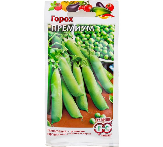 Семена Гавриш Горох Премиум 10 г 3412