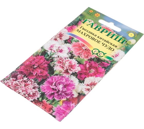 Гвоздика ГАВРИШ китайская Махровое чудо, смесь 0,05 г 1071857795